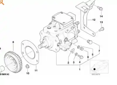 Автозапчасти б/у  за BMW 3 (E46)  ссылки OEM IAM 13517787562  