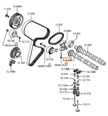 İkinci el araba yedek parçası  için MAZDA 3 SEDÁN (BK)  OEM IAM referansları Y60112441  