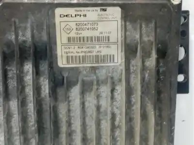 Second-hand car spare part ecu engine control for renault twingo ii (cn0_) 1.5 dci (cn0e) oem iam references 8200471073  8200741052