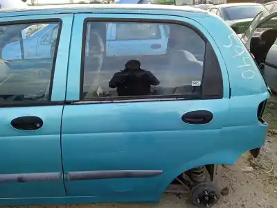 Peça sobressalente para automóvel em segunda mão porta do automóvel traseira esquerda por daewoo matiz (m100, m150) 0.8 referências oem iam 96512902