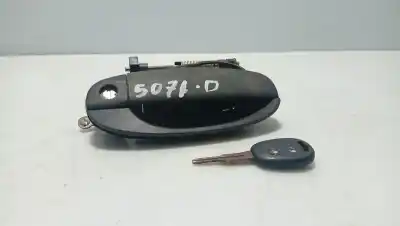 Peça sobressalente para automóvel em segunda mão puxador exterior frente direito por daewoo kalos (klas) 1.2 referências oem iam 96541632