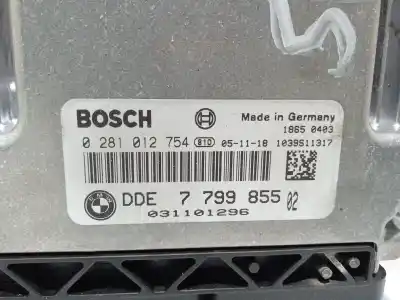 Tweedehands auto-onderdeel ecu motorcontroller voor bmw 3 (e90) 320 d oem iam-referenties dde7799855 031101296 0281012754