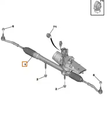 Автозапчастина б/у  для PEUGEOT 208 I (CA_, CC_)  Посилання на OEM IAM 1627690480  