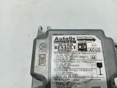 Pièce détachée automobile d'occasion boitier de commande d'airbag pour renault kangoo express (fc0/1_) d 65 1.9 (fc0e, fc02, fc0j, fc0n) références oem iam 605044900  8200381654