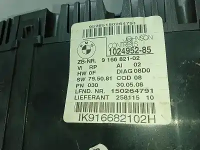 Автозапчастина б/у панель інструментів для bmw 1 (e87) 118 d посилання на oem iam 102495285 916682102 51459158349