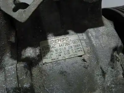 Peça sobressalente para automóvel em segunda mão compressor de ar condicionado a/a a/c por bmw 1 (e87) 118 d referências oem iam 4472601851 6sbu14c 64526987862
