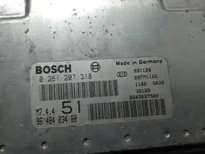 Pezzo di ricambio per auto di seconda mano centralina motore per citroen xsara picasso (n68) 1.6 riferimenti oem iam 0261207318