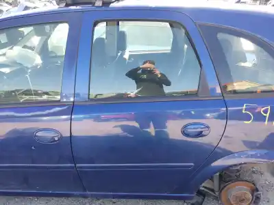 Pezzo di ricambio per auto di seconda mano porta posteriore sinistra per opel meriva a monospace (x03) 1.6 (e75) riferimenti oem iam 13149681