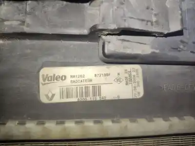 Автозапчасти б/у водяной радиатор за renault scénic ii (jm0/1_) 1.9 dci (jm14) ссылки oem iam 8200115542d  