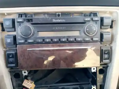 Автозапчастина б/у аудіо система / радіо cd для skoda superb i (3u4) 1.9 tdi посилання на oem iam 5866sarcd