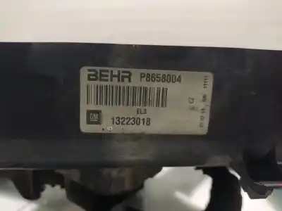 Автозапчастина б/у електро вентилятор для opel insignia a (g09) 2.0 cdti (68) посилання на oem iam 13223018  13300195