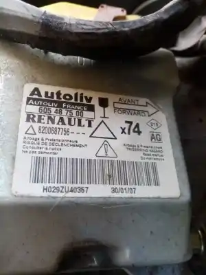 Автозапчасти б/у блок управления подушками безопасности за renault laguna ii (bg0/1_) 1.9 dci (bg1a, bg1v) ссылки oem iam 605487500  8200687756