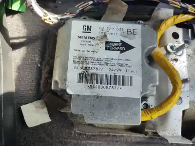 Second-hand car spare part airbag control unit for opel omega b (v94) 2.5 td (f69, m69, p69) oem iam references 09229035be
