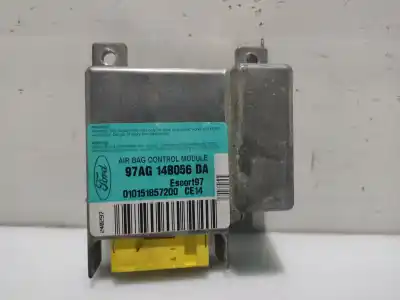 Peça sobressalente para automóvel em segunda mão centralina de airbag por ford escort vi (gal, aal, abl) 1.6 16v referências oem iam 97ag14b056da