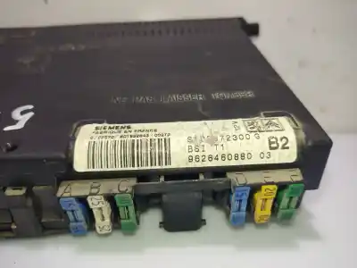 Second-hand car spare part bsi control unit for peugeot 206 fastback (2a/c) 1.4 i oem iam references 9626460880  s105872300g