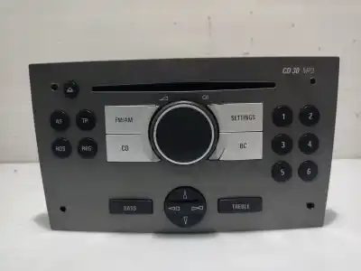 Second-hand car spare part audio system / radio cd for opel astra h (a04) 1.6 (l48) oem iam references 13154304