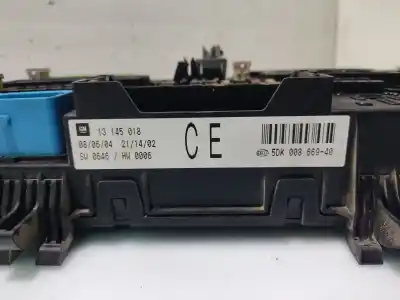 Автозапчастина б/у електронний модуль для opel astra h (a04) 1.6 (l48) посилання на oem iam 13145018  5dk00866940