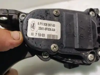 Автозапчастина б/у педаль акселератора для ford fusion (cbk) 1.4 16v cat посилання на oem iam 1530737  2s619f836aa