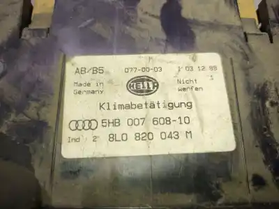 Автозапчасти б/у климат-контроль за audi a3 (8l) * ссылки oem iam 8l0820043m 5hb00760810 5hb007608