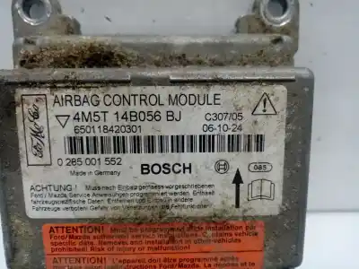Автозапчастина б/у блок управління подушками безпеки для ford focus ii (da_, hcp, dp) 1.8 tdci посилання на oem iam 1717369 0285001552 4m5t14b056bj