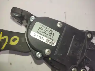 Pezzo di ricambio per auto di seconda mano pedale dell acceleratore per volkswagen bora variant (1j6) 1.9 tdi riferimenti oem iam 6q1721503b  6pv00849501