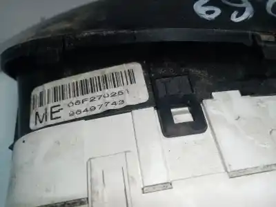 Second-hand car spare part multifunction display for chevrolet matiz s oem iam references 96497743 06f270251 