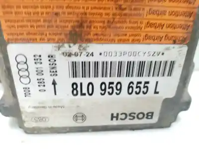 Автозапчасти б/у блок управления подушками безопасности за audi a3 (8l1) 1.9 tdi ссылки oem iam 8l0959655l  0285001352