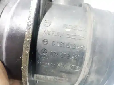 Автозапчастина б/у витратомір повітря для audi a3 (8l1) 1.9 tdi посилання на oem iam 0281002461  074906461b