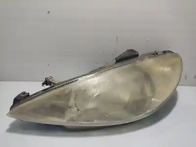 Pezzo di ricambio per auto di seconda mano faro anteriore sinistro per peugeot 206 fastback (2a/c) 1.4 i riferimenti oem iam 6204s7