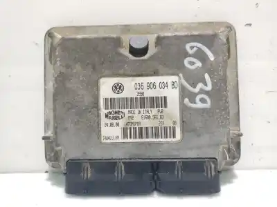 Second-hand car spare part Ecu Engine Control for SEAT TOLEDO II (1M2) 1.6 16V OEM IAM references 036906034BD  6160056103
