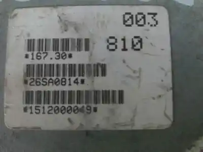 Pezzo di ricambio per auto di seconda mano centralina motore per alfa romeo 75 1.6 110 cv / 81 kw riferimenti oem iam 0261200124  