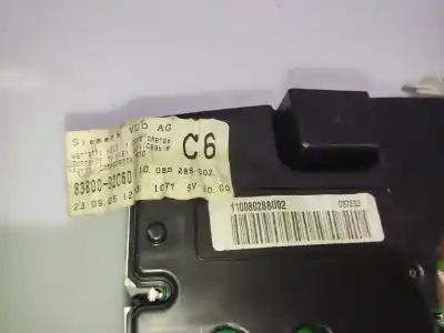 Peça sobressalente para automóvel em segunda mão quadrante por toyota corolla (_e12_) 2.0 d-4d (cde120r_, cde120l_) referências oem iam 8380002c60  110080288002