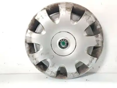 Peça sobressalente para automóvel em segunda mão TAMPA DE JANTE por SKODA OCTAVIA BERLINA (1Z3)  Referências OEM IAM 1Z0601147A  