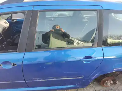 Автозапчасти б/у ЗАДНЯЯ ЛЕВАЯ ДВЕРЬ за PEUGEOT 307 BREAK (3E)  ссылки OEM IAM 9006E8  