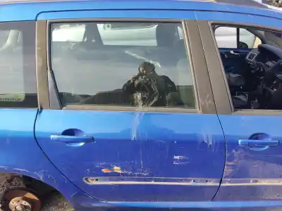 Peça sobressalente para automóvel em segunda mão porta do automóvel traseira direita por peugeot 307 break (3e) 2.0 hdi 90 referências oem iam 9008h8