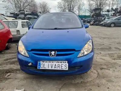 Peça sobressalente para automóvel em segunda mão cinto de segurança traseiro esquerdo por peugeot 307 break (3e) 2.0 hdi 90 referências oem iam 8974jp