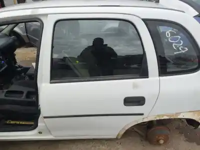Автозапчастина б/у двері задні ліві для opel corsa b (s93) 1.2 i (f08, f68, m68) посилання на oem iam 90532717