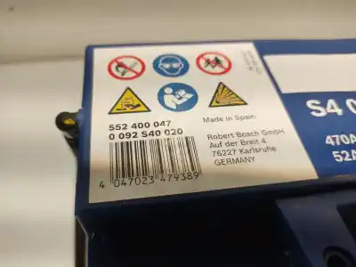 Автозапчастина б/у аккумулятор для honda jazz ii (gd_, ge3, ge2) 1.3 idsi (gd1) посилання на oem iam 552400047 0092s40020 