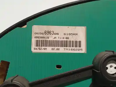 Peça sobressalente para automóvel em segunda mão quadrante por peugeot 206 fastback (2a/c) 1.4 i referências oem iam 8203yr  9656696380