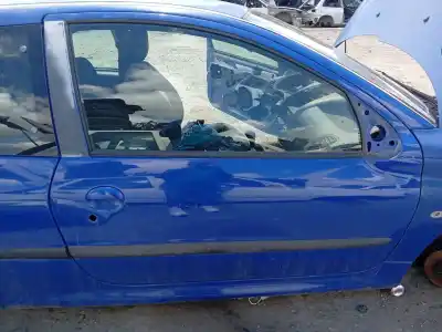 Автозапчасти б/у дверь передняя правая за peugeot 206 fastback (2a/c) 1.4 i ссылки oem iam 9004k6