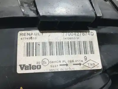 Pezzo di ricambio per auto di seconda mano faro anteriore destro per renault megane i classic (la0/1_) 1.6 16v (la00, la04, la0b, la11, la16, la19, la1j, la1k,... riferimenti oem iam 7701040688 7700427874d 