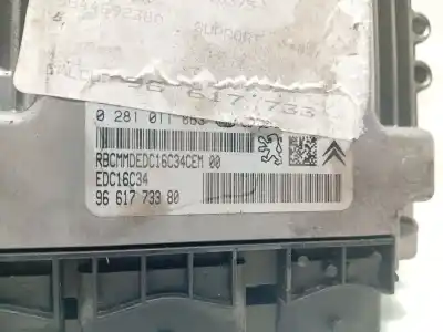 Автозапчастина б/у ебу контролер двигуна для citroen c4 i (lc_) 1.6 hdi посилання на oem iam 9661773380 0281011863 