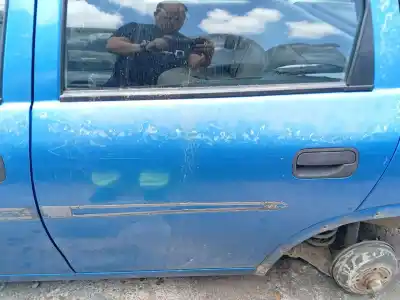 Автозапчасти б/у задняя левая дверь за opel corsa b (s93) 1.7 d (f08, f68, m68) ссылки oem iam 90532717  