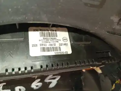 Second-hand car spare part multifunction display for citroen c4 i (lc_) 1.6 hdi oem iam references 9662226080  