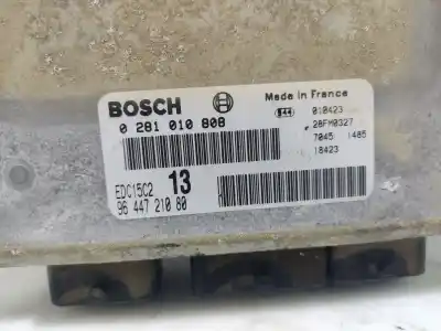 Автозапчастина б/у ебу контролер двигуна для citroen c5 i (dc_) 2.0 hdi (dcrhzb, dcrhze) посилання на oem iam 9644721080 0281010808 