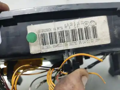 Автозапчастина б/у контроль опалення / кондиціонації для citroen c5 i (dc_) 2.0 hdi (dcrhzb, dcrhze) посилання на oem iam 6451ny  96826398zk