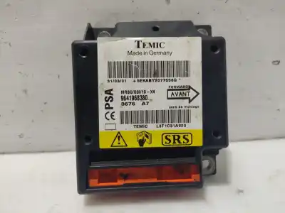 Автозапчастина б/у блок управління подушками безпеки для CITROEN C5 I (DC_) 2.0 HDI (DCRHZB, DCRHZE) Посилання на OEM IAM 9641968380  