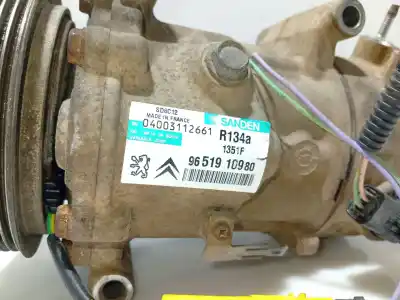 Автозапчастина б/у компресор кондиционера для peugeot 207/207+ (wa_, wc_) 1.4 hdi посилання на oem iam 9822826880 0400311261 9651910980