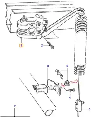 Gebrauchtes Autoersatzteil bremspumpe hauptbremszylinder zum ford transit furgón (e_ _) 2.5 tdi (eal, eas) oem-iam-referenzen 6913017