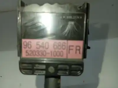 Pezzo di ricambio per auto di seconda mano comando pulito per daewoo kalos (klas) 1.4 riferimenti oem iam 96540686  5203301000